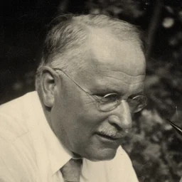 Retrato fotográfico de Carl Gustav Jung