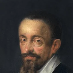 Retrato pintado de Johannes Kepler